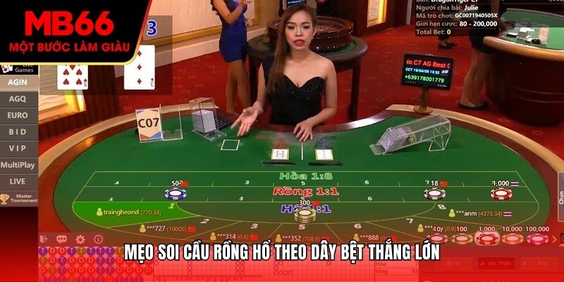 Mẹo soi cầu Rồng Hổ theo dây bệt thắng lớn