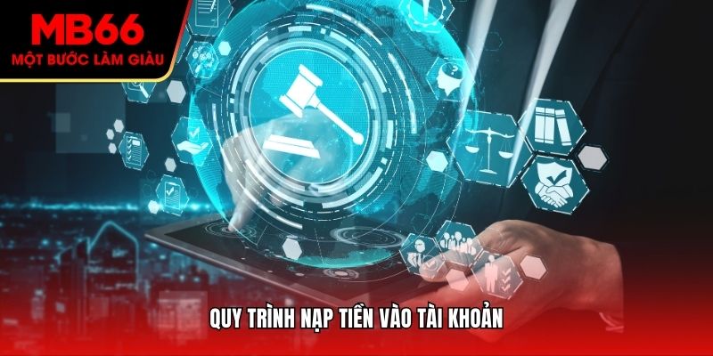 Quy trình nạp tiền vào ví cá nhân