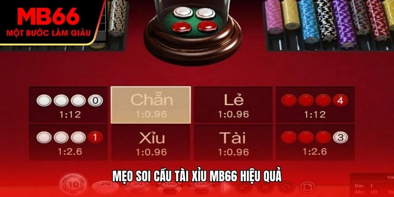 Mẹo soi cầu Tài Xỉu MB66 hiệu quả