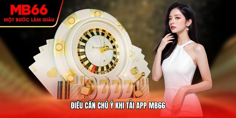 Điều cần chú ý khi tải app MB66